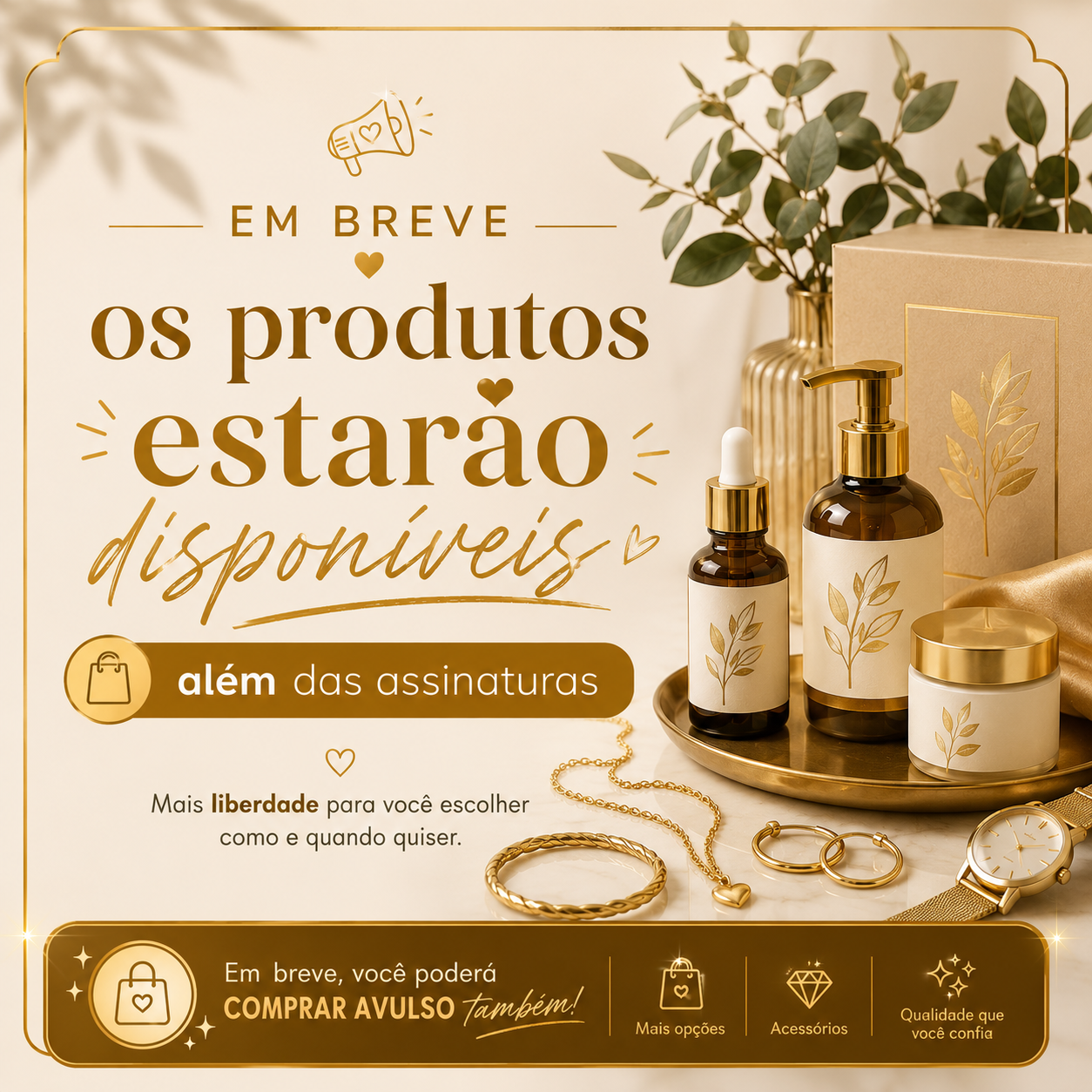 EM BREVE
